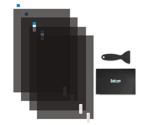 Selens 4PCS Linear Polarizing Film, High Transmission Cuttable A4 7.8x11.8 inches Polarizer Sheets - Ideal for LCD Monitor Screen Repair, Optical Analysis, Physics Education