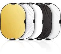 Selens 5-in-1 60 x 90 cm Oval Reflector Portable Foldable for Photography Photo Studio Lighting and Outdoor Lighting