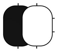 Selens Black White Self Tape Photography Backdrop Background Screen 150x200cm Chromakey Pop Up Collapsible Muslin for YouTube Photo Studio Video Live Streaming Game Portrait Interview with Carry Bag