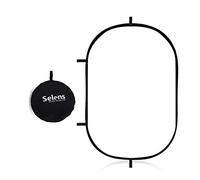 Selens Foldable Soft Reflector Diffuser Background Cloth, 150 x 200 cm, White, for Portrait Photography, Studio Video Recording