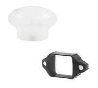 Selens MN-DF Magnetic Silicone Sphere Flash Diffuser Modular with MN-AM Base Foldable Lighting Modifier Kit Set for On-camera Flash Speedlite Speedlight Photography Photo Studio Shooting