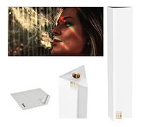 Selens Photography Crystal Triangular Prism with 1/4 Inch Thread Hole, Professional Look Crystal Glass Prism, Create a Slight Rainbow Effect for Camera Lens, for Photographers