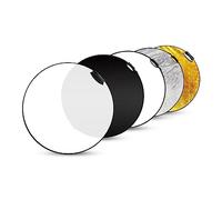 Selens Portable 5-in-1 24 Inch (60cm) Handle Round Reflector Collapsible Multi Disc with Carrying Case for Photography Photo Studio Lighting & Outdoor Lighting