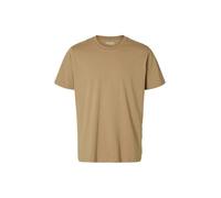 SELETED HOMME Men's Slhaspen SS O-Neck Tee W Noos T-Shirt, Kelp, M