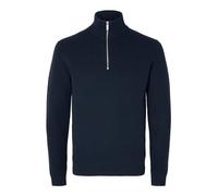 Selected Dane Half Zip Sweater Blue 2XL Men