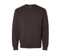 SELETED HOMME Men's Slhemanuel Soft Crew Neck Sweat Noos Sweatshirt, Chocolate Cake, L