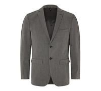 SELETED HOMME Men's Slhslim-Liam BLZ Flex Noos Suit Jacket, Medium Grey Melange, 52