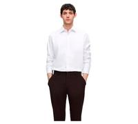 SELETED HOMME Men's Slhslim-Performance Shirt Ls Noos, Bright White, L