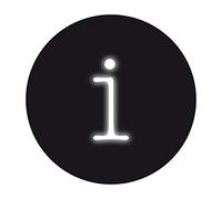 Seletti 01422 I "Neon-Font" Letter I Wall Light / Neon Light, Glass, White, 35.6 x 25 x 7.2 cm