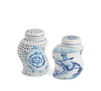 Seletti Classics On Acid Dots & Ginger spices shaker set - White One Size