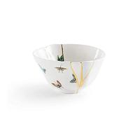 Seletti Kintsugi bowl in porcelain and 24 carat gold mod. 2