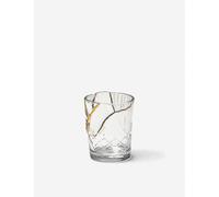 Seletti Kintsugi Glass and Gold Tumbler 1 Size