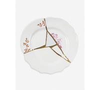 Seletti Kintsugi N1 Porcelain and 24ct Gold Fruit Plate 21cm