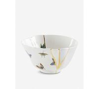 Seletti Kintsugi N2 Porcelain and 24ct Gold Bowl 15.2cm
