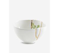 Seletti Kintsugi N3 Porcelain and 24ct Gold Bowl 15.2cm