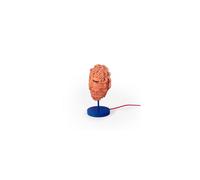 Seletti Magna Graecia Collection Ulysse Mask Table Lamp Terracotta/ Blue