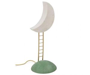 Seletti My Secret Place Table Lamp White/ Gold/Green