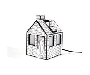 Seletti On-Off Table Lamp White/ Black