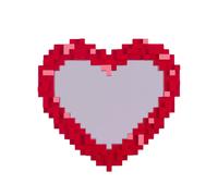 Seletti Pixel wall mirror - Red One Size