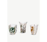 Seletti Seletti Aglaura Hybrid Drinking Glasses Set Of Three