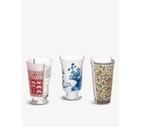 Seletti Seletti Clarice Hybrid Cocktail Glasses Set Of Three