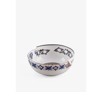Seletti Seletti Hybrid Tiwanaku Abstract-Pattern Bone-China Porcelain Bowl