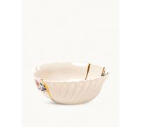 Seletti Seletti Kintsugi N2 Porcelain and 24ct Gold Bowl 15.2cm None 1 Size