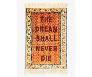 Seletti Seletti Loredana Longo The Dream Shall Never Die Woven Rug 120cm x 80cm