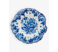 Seletti X Diesel Living Classics on Acid Delf Rose Porcelain Dessert Plate 21cm