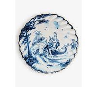 Seletti X Diesel Living Classics on Acid Delfino Porcelain Plate 25.5cm