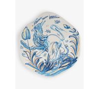 Seletti X Diesel Living Classics on Acid Leone Porcelain Plate 25.3cm