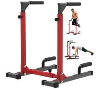 SELEWARE Calisthenics Equipment Dip Bars - Height Adjustable Dip Station High Performance Dip Bar Multifunctional Parallel Bars for Gym Strength Training