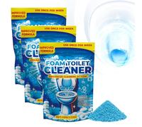 Self Activating Miracle Powder For Toilet Bowl Cleaning, Toilet Cleaner, Touch-Free, Instant Effect, Instant Effect, For Kitchen Counters, Vanities, Bathtubs, Showers, Toilets