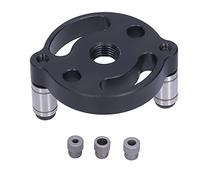 Self-Adaptive Center Drill Guide, Self Centering Dowel Jig Kit,Dowel Drill Guide,Aluminum Alloy 3-Hole Drill Bit Guide Jig, Jig Accessories