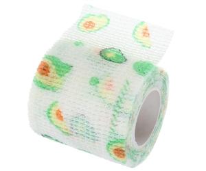 Self Adherent Bandage Wrap Non-woven Tape Pet Fruit Pattern | Animal Use, Gentle on Skin, Secure Fit for Wrapping Injured Areas, Versatile 1 Roll
