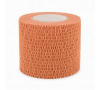 Self-Adherent Elastic Wrap Tan 5cm x 4.5m - Single Roll | Comfortable Compression and Support | Flexible, Breathable & Latex-Free Bandage