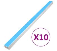 (Self-adhesive, 10 pcs/ 50 x 25 mm 10 m) vidaXL Cable Trunking Wire Cover Cable Management Wire Hider Cable Cover PVC