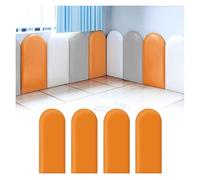 Self-Adhesive 3D PU Foam Wall Panels - Kids Anti-Collision Padding & Headboard Pads for Bedroom/Playroom Safety - 30x40 cm Cushions for Childproofing & Protection