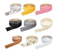 Self-Adhesive 3D Wallpaper Border Trim, 10 m × 8 cm × 5 mm XPE Foam Wall Cladding, Waterproof Heat-Resistant for Renters & DIY Decor