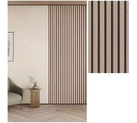 Self-Adhesive 3D Wood Grain Wall Panels, Waterproof PVC Peel & Stick Wall Decor for TV Background, Ceiling, Kitchen, Bathroom(C,0.6x3 Meters)