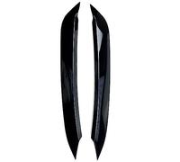 Self-Adhesive ABS Car Accessories Headlights Eyebrow Eyelids Cover Stickers Trim For Polo MK6 2019+ Auto Modeling