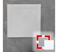 Self Adhesive Access Panel Easy Install Access Box Wall Cover Plate for Pipes & Cables 200x200mm (7.87x7.87in) Perfect for Concealing Holes & Improving Aesthetics