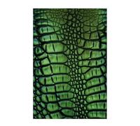 Self Adhesive Alligator Skin Poster - Removable Paper Wall Poster Prints Background Decorative Wall Sticker for Room, Cabinets, Dorm, Office - Easy Apply & Remove