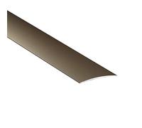 Self Adhesive Aluminium Threshold Strip 80mm x 1M Door Floor Trim Transition LPOSK TMW Profiles (Champagne)