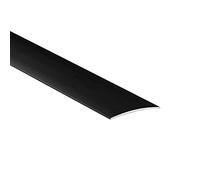 Self Adhesive Aluminium Threshold Strip 80mm x 1M Door Floor Trim Transition LPOSK TMW Profiles (Dark Brown)