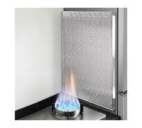 Self-Adhesive Aluminum Foil Fireproof Heat Shield Board, Thickness 2mm | Refrigerator Cabinet Wall Heat Protector, Stoves Oven Stovetop Insulation Board(50x60cm)