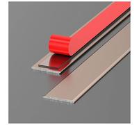Self-Adhesive Aluminum Profile, Floor Transition Strip & Door Threshold Trim Designed for Laminate Planks, Tiles, Carpet Edges and Seamless Gap Coverage(Rose Gold,6cm*90cm (3Pcs))