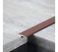 Self-Adhesive Aluminum Trat Strips for Laminate Flo - x 90cm High-Quali Cover Profiles & Floor Trat Molding (Red, W: 60mm)