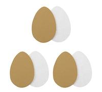 Self-Adhesive Anti-Slip Stick Pad for Shoes Upgraded Skid Proof Sole Stick Protector Noise Reduce Keep High Heels Shoes from Slipping Silica Gel Shoe Pads Reducing Rubbing 3 Pair -Apricot