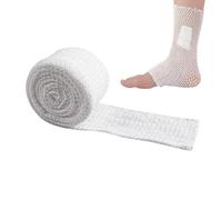 Self Adhesive Bandage Wrap: Cohesive Sports Wrap, Finger Ankle Wrist Support | Easy Teardrop, Transp Vet Grip Tape